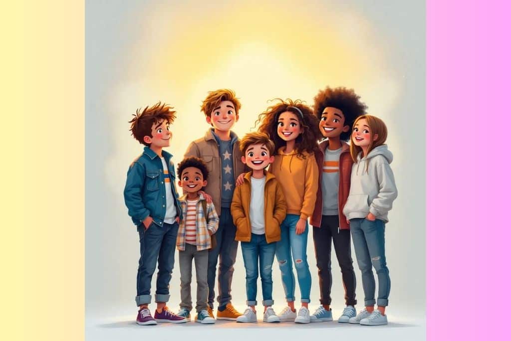 موقع زاد الحق - سبع صفات يتمتع بها الأولاد السيئون تجعل الواحد عندما يكبر ذا قيمة مجموعة من الأولاد السعداء