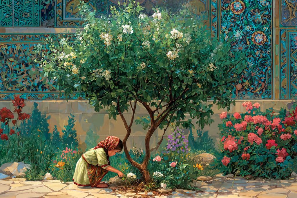 طريقة ووقت نقل الاشجار إلى مكان آخر