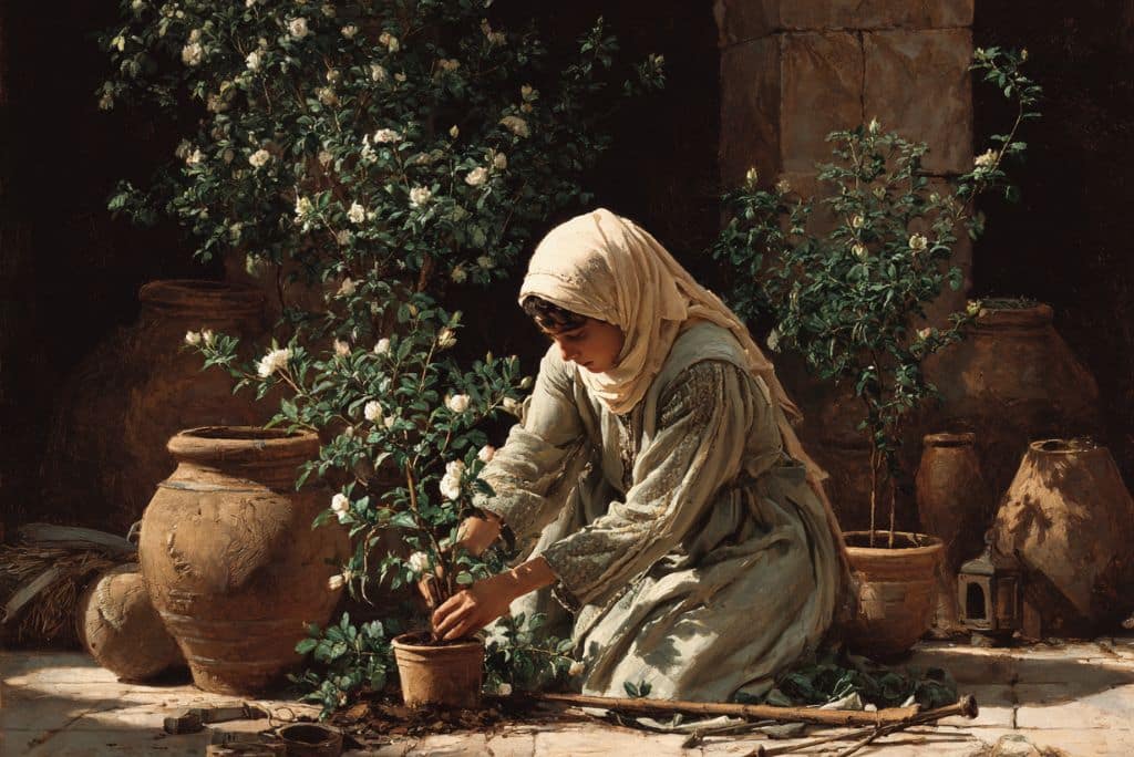 طريقة ووقت نقل الاشجار إلى مكان آخر