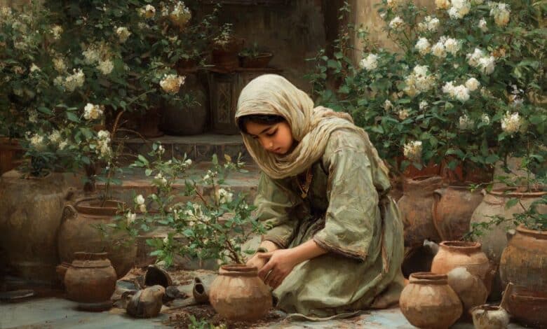 طريقة ووقت نقل الاشجار إلى مكان آخر