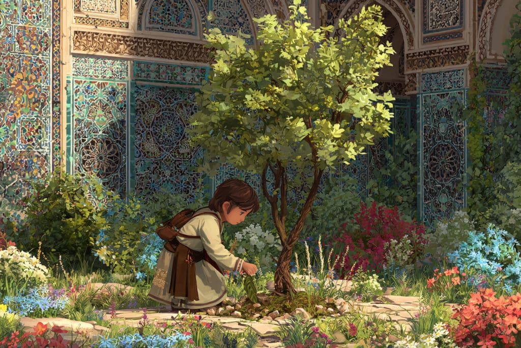 طريقة ووقت نقل الاشجار إلى مكان آخر