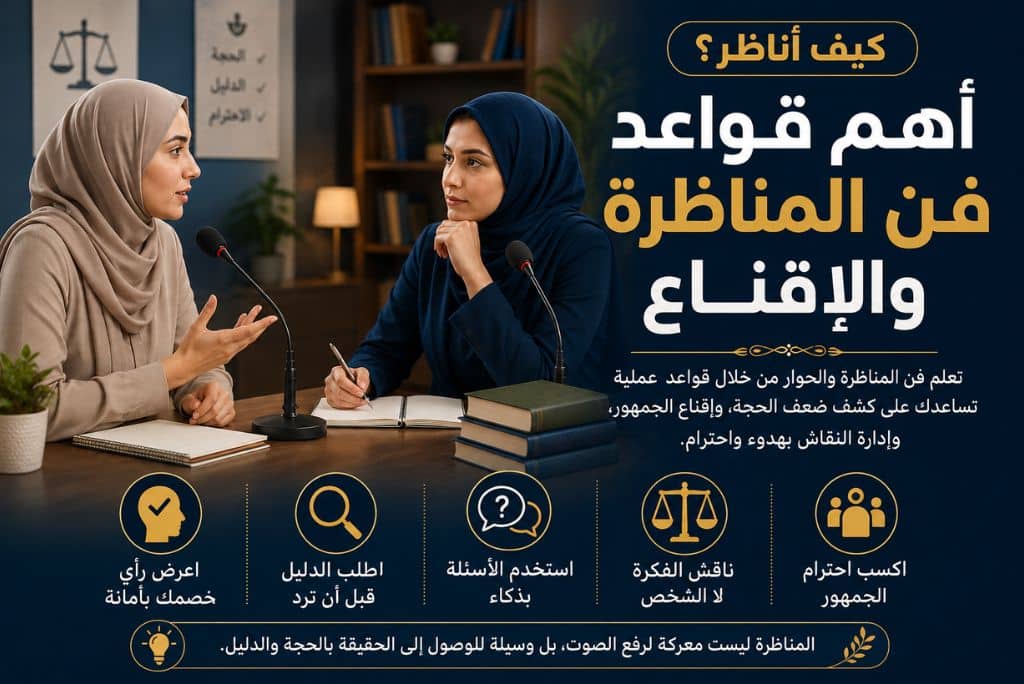 كيف اناظر