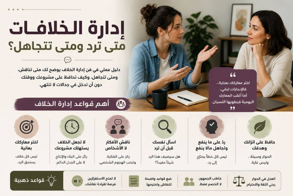 إدارة الخلافات