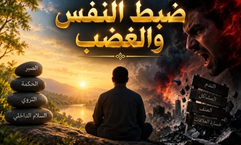 موقع زاد الحق - أهمية ضبط النفس عند الغضب ضبط النفس